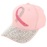 PINK RIBBON BASEBALL CAP
